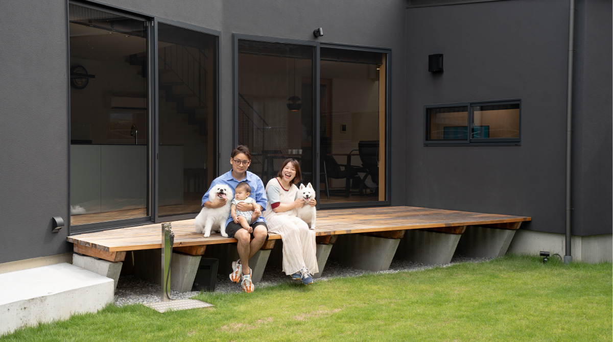 家族も愛犬ものびのびと過ごせる、プライベートドッグコート