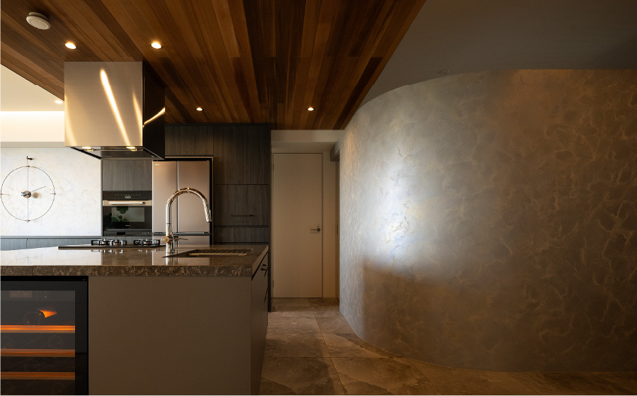 閉じすぎず、開きすぎない寝室という選択