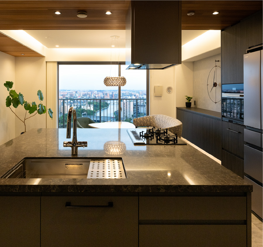 一番のお気に入りはキッチン