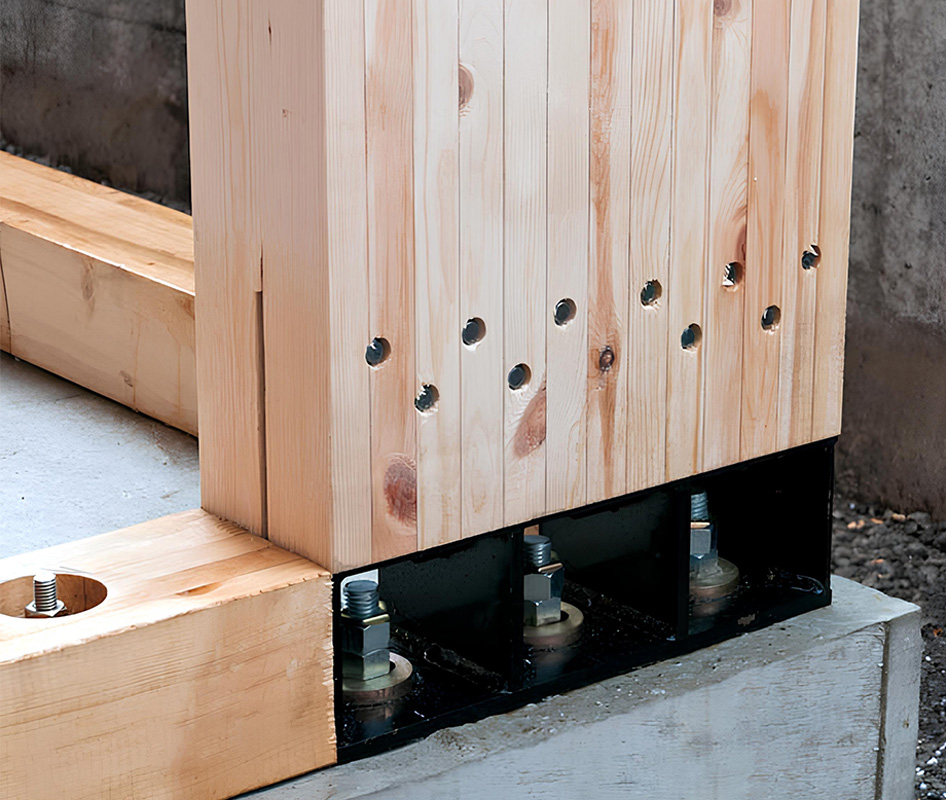 3.柱の引き抜き強度が高い