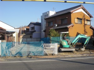 豊橋市西羽田町の家基礎工事