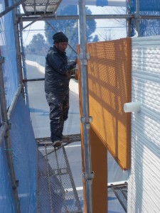 西羽田の家　外壁塗装1