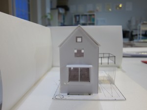 新井形町の家　模型