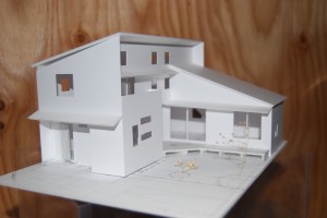 東雲の家　模型